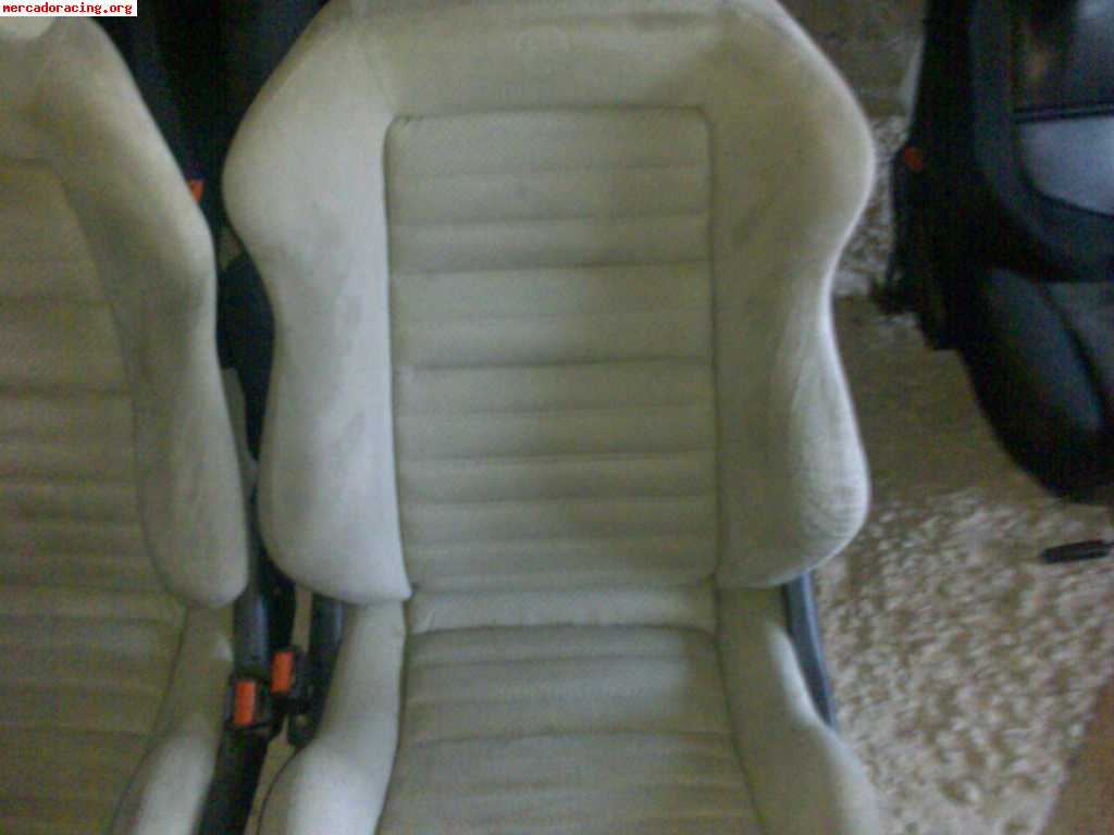 Asientos recaro en alcantara de lancia delta ll