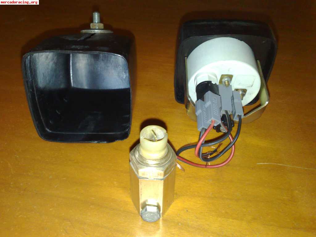 Reloj temperatura agua con sensor y capilla