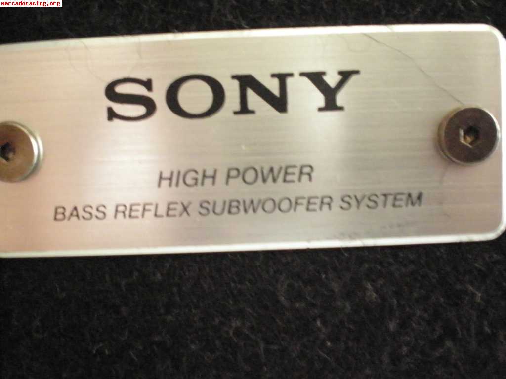 Subwoofer 1000w de sony xplod