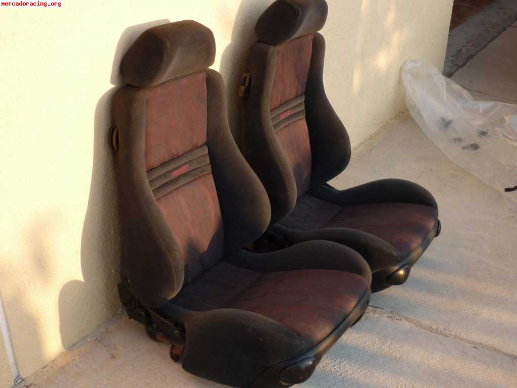 Vendo asientos recaro ford