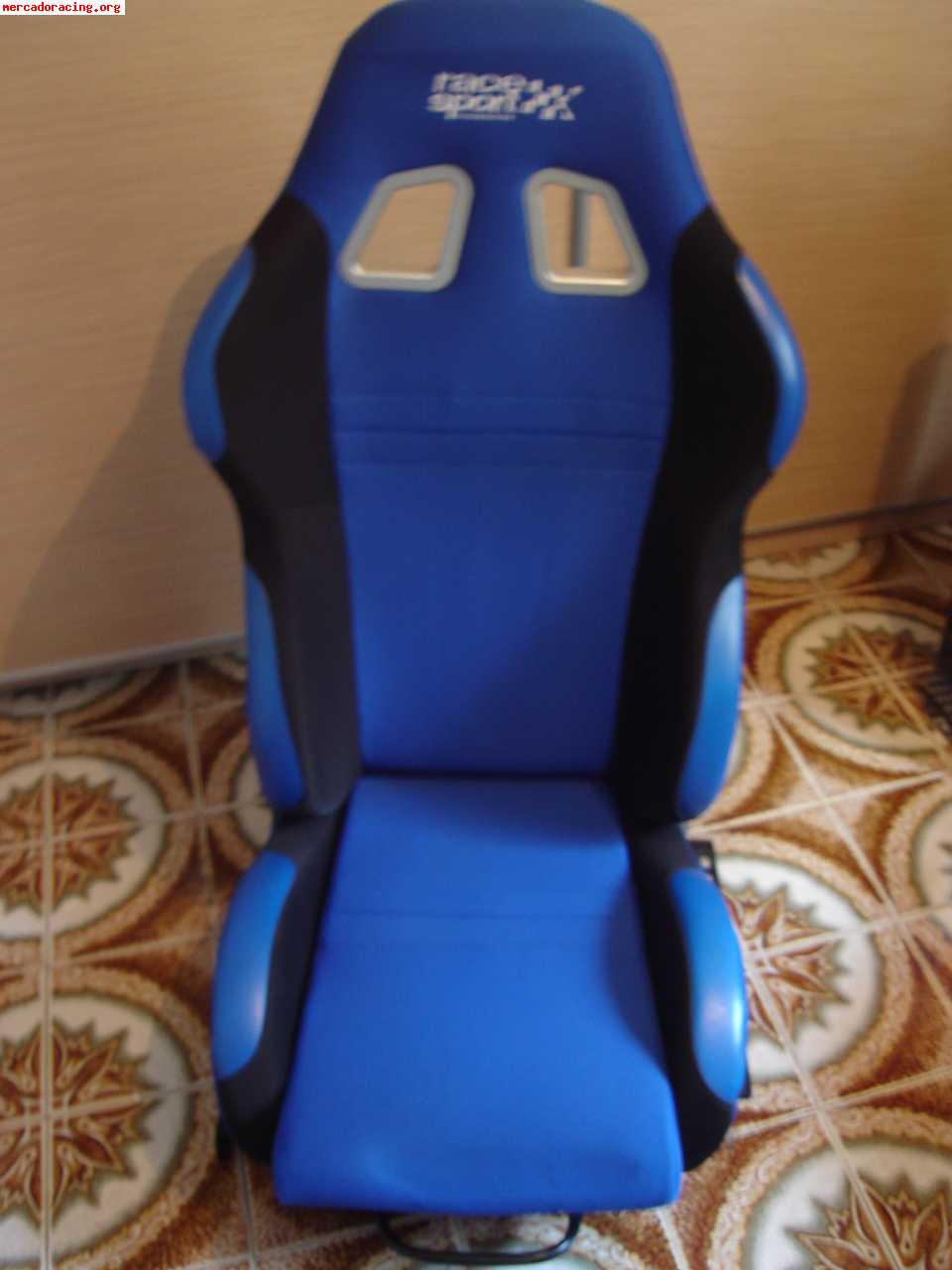 Baquet race sport azul