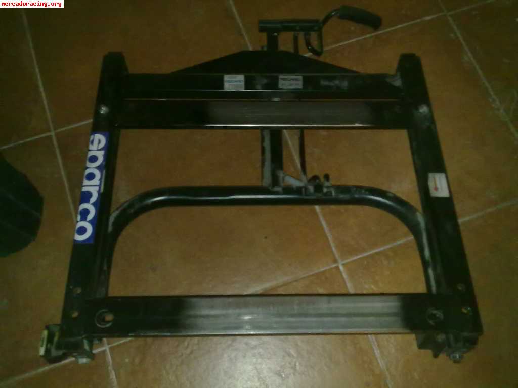 Vendo guias originales recaro para seat ibiza.