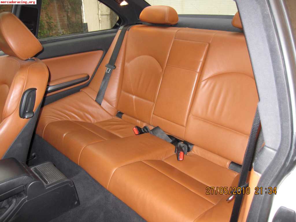 Interior bmw m3 e46 en cuero camel