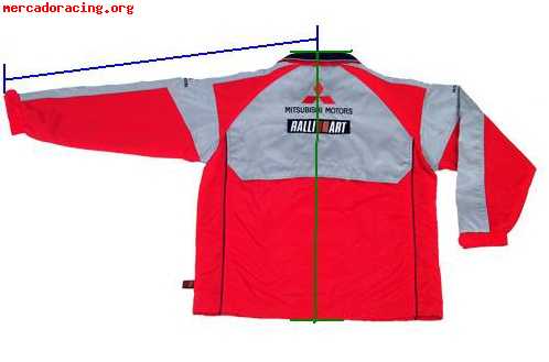 Chaqueta  mitsubishi  ralliart...