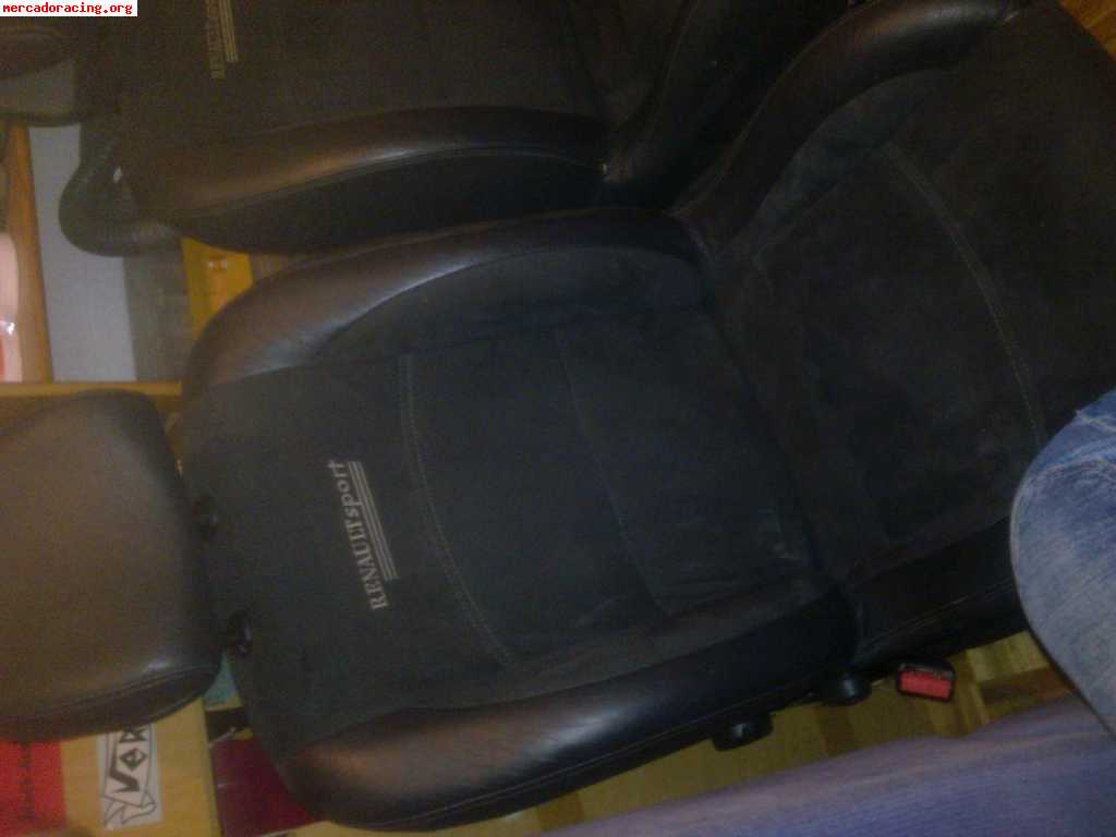 Asientos de serie clio sport 182cv