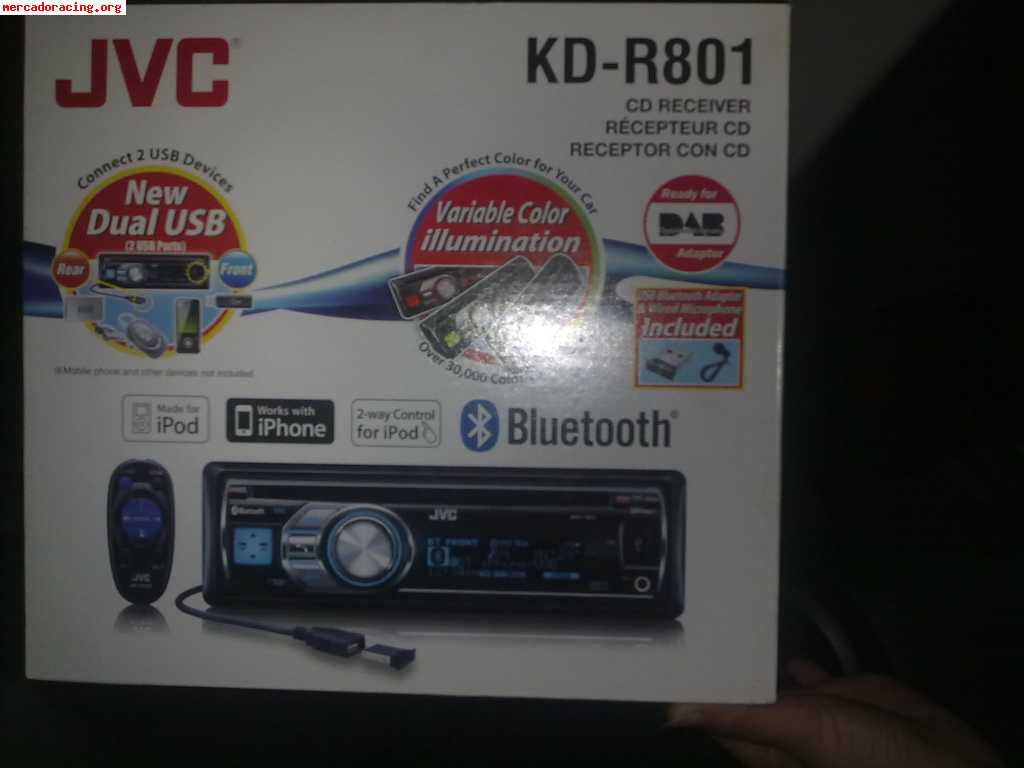 Radio cd jvc