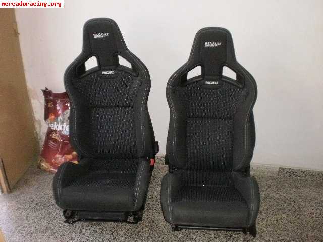 Semibaquets recaro clio sport f1 team
