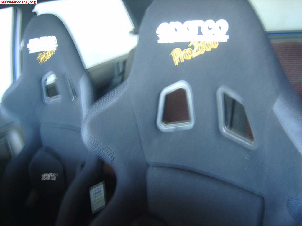 Vendo dos backets sparco pro 2000 en buen estado, caducados 