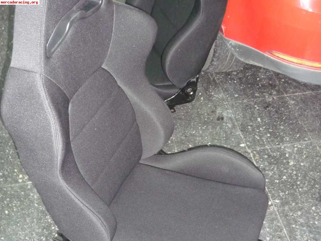 Vendo pareja de asientos reclinable replica recaro