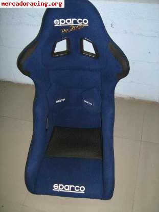 Vendo backet sparco pro 2000 nuevo