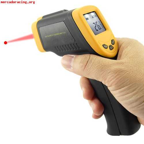 Termometro digital punta laser