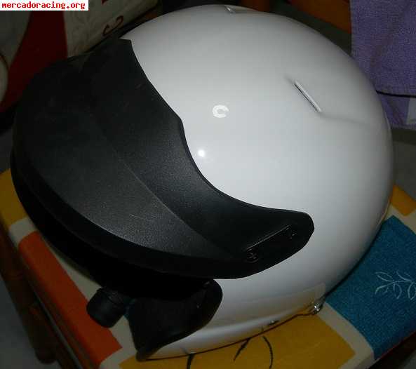 Casco con clips de hans