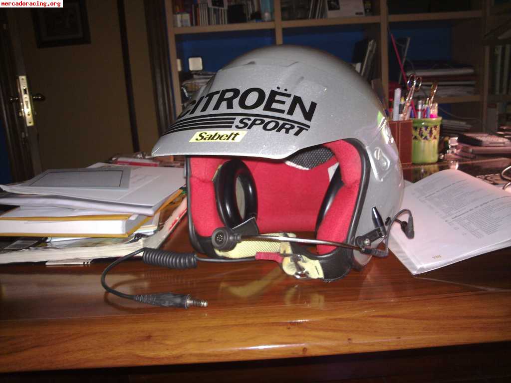 Vendo casco sabelt/peltor con clip hans