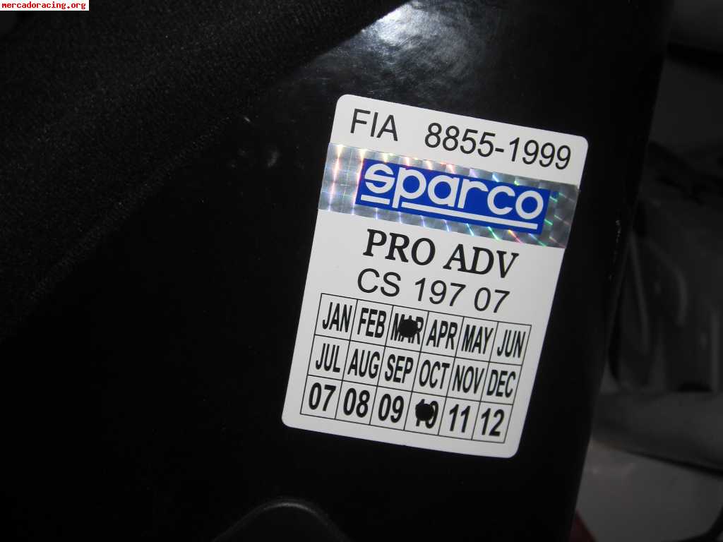 Baquet sparco pro adv 