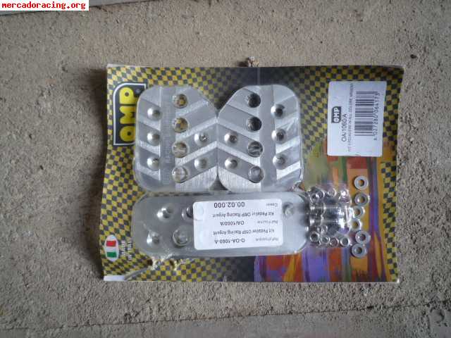 Kit 3 pedales racing omp 