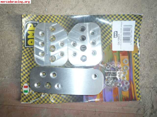 Kit 3 pedales racing omp 