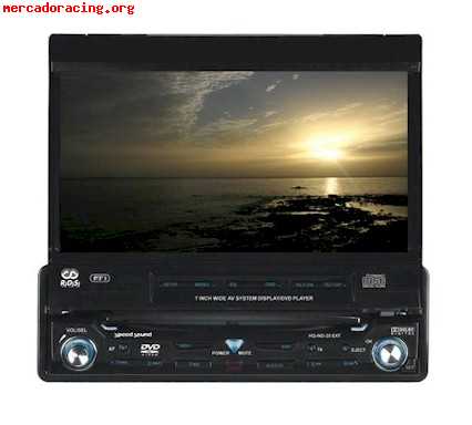 Radio dvd pantalla motorizada de 7  100€!!!!!