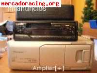 Vendo autoradio pioneer cargador pioneer de 12 cd´s con cabl