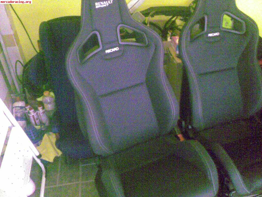 Asientos recaro clio sport