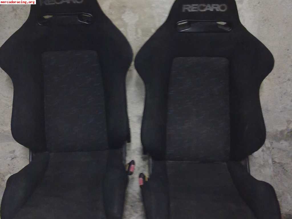 Asientos recaro   carrileras para opel astra,kadett