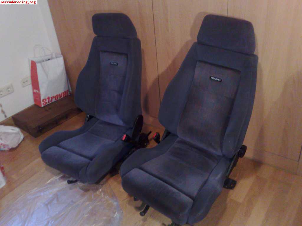Asientos delanteros recaro de sierra cosworth