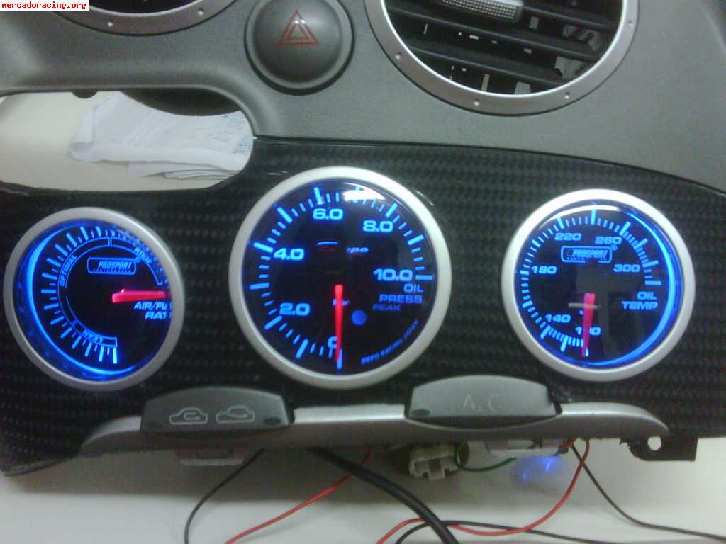 Vendo reloj temp. aceite, rpm s y press. aceite - ahumados