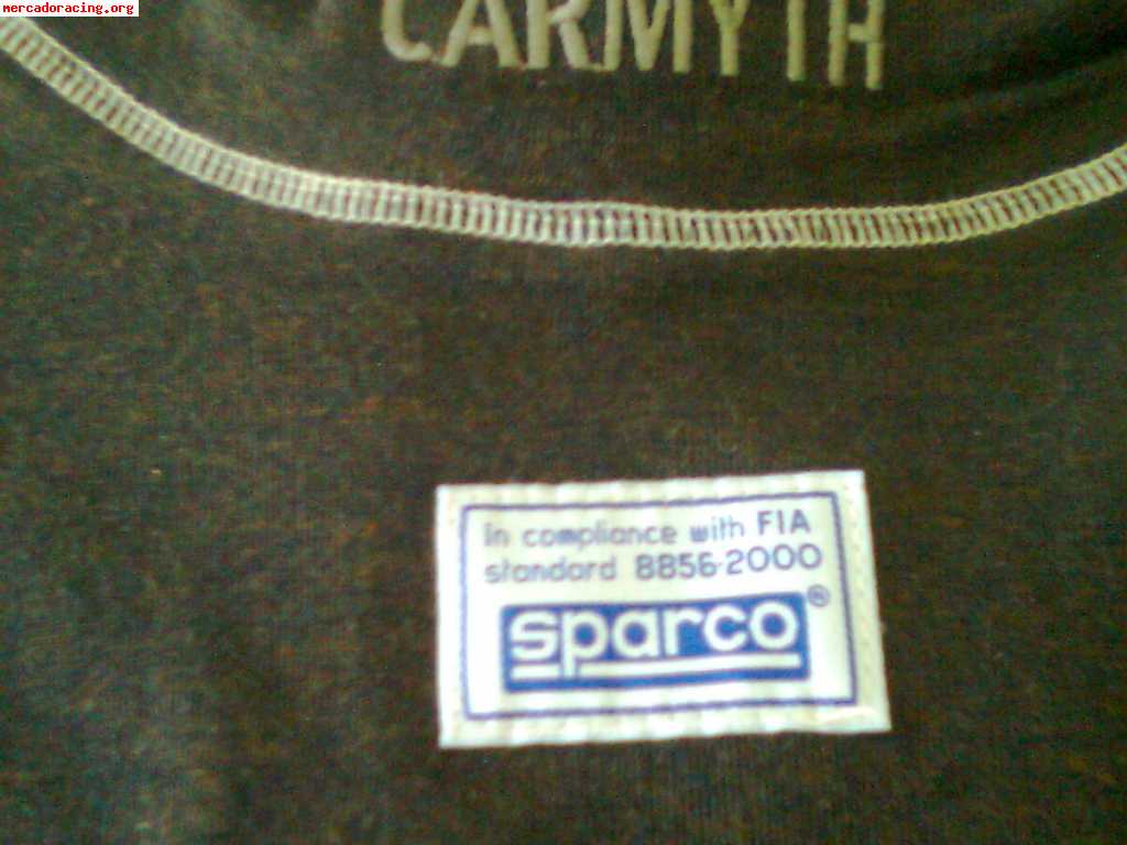 Camiseta ignifuga y sotocasco sparco carmyth