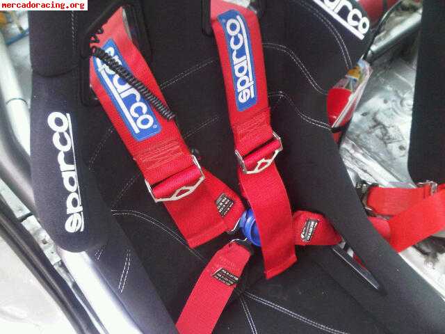 Vendo 2 arnes 4 puntos sparco 2011 y belt