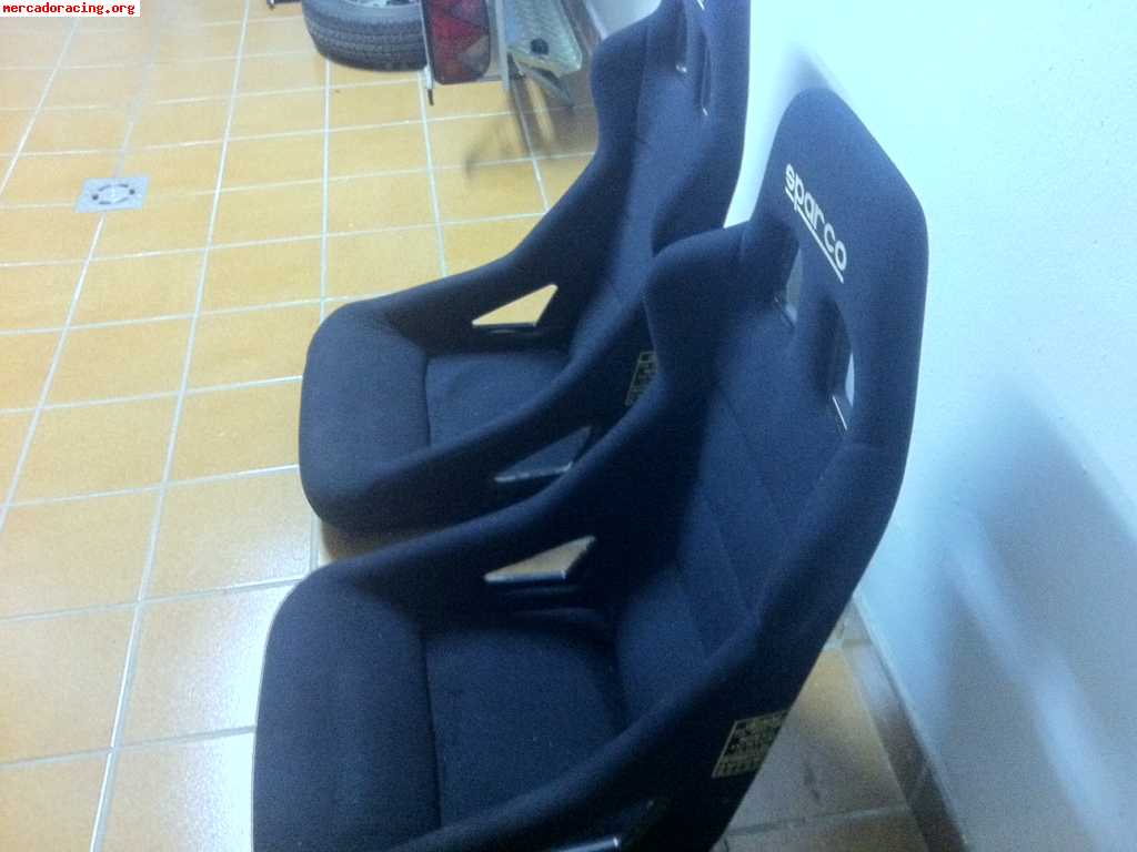 Bacquets sparco sprint junior 150€ la pareja