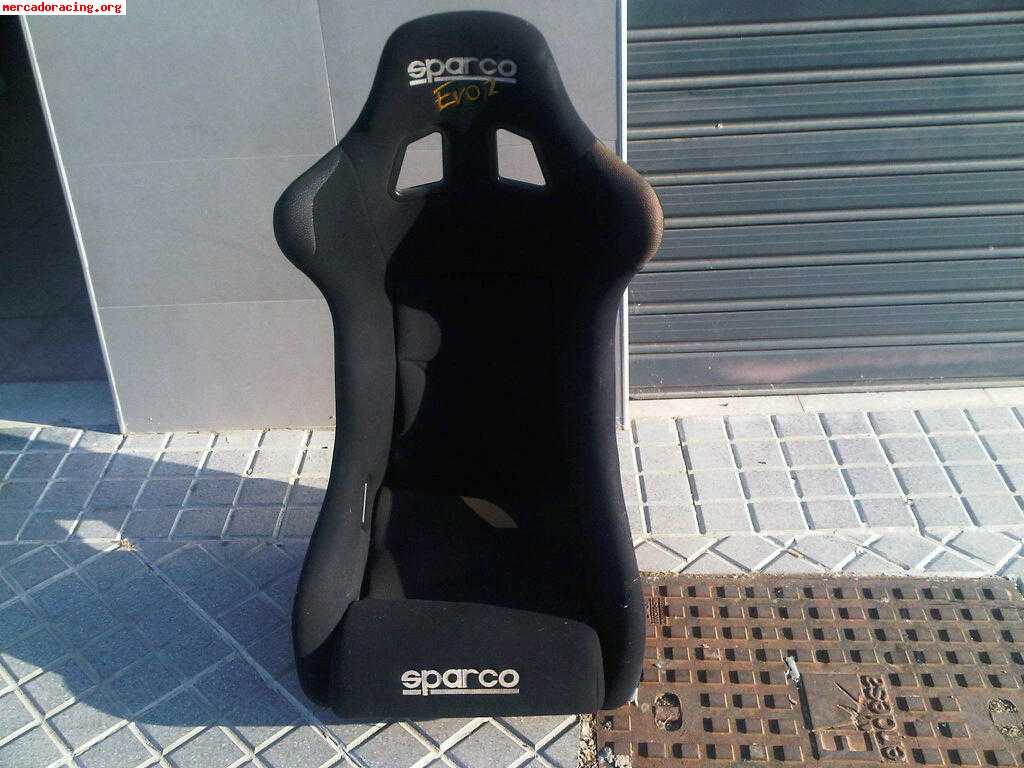 Baquets sparco evo ii homologado hasta 2o13