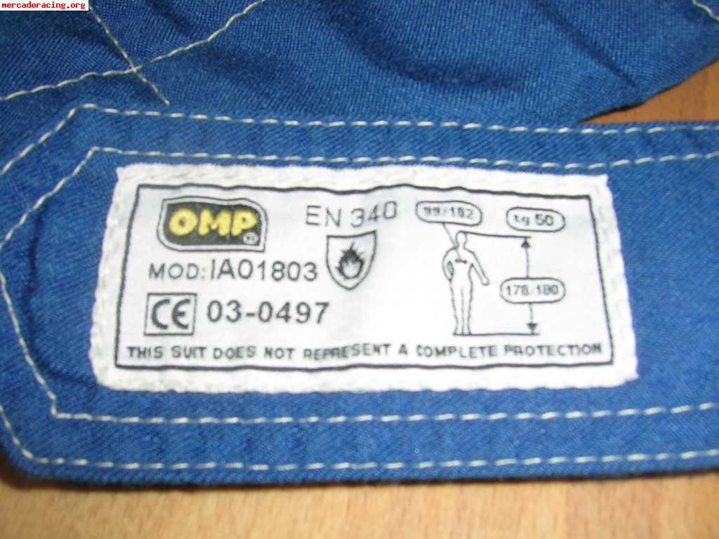 Oferta: vendo mono omp azul talla 1,70 - 1,75