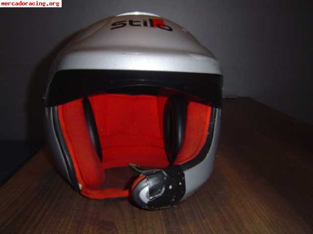 Vendo 2 cascos stilo wrc talla l y talla m hans