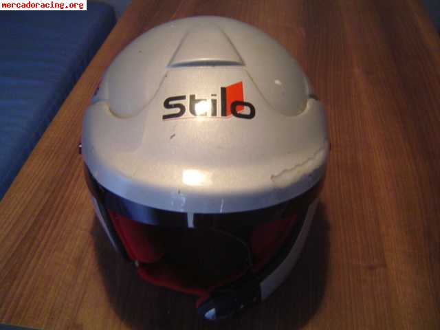 Vendo 2 cascos stilo wrc talla l y talla m hans