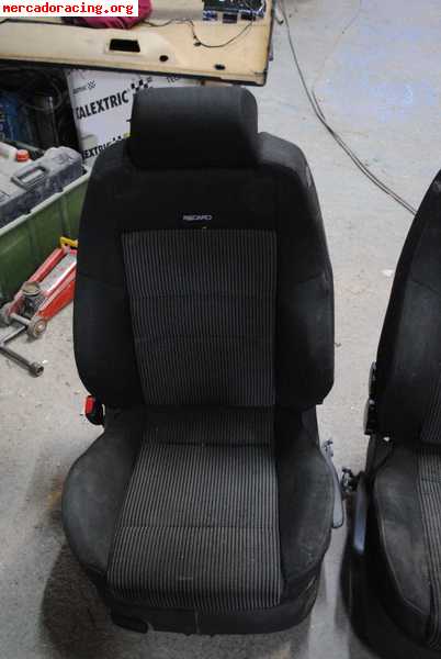 Vendo 2 asientos recaro con airbag de golf iv 5 puertas