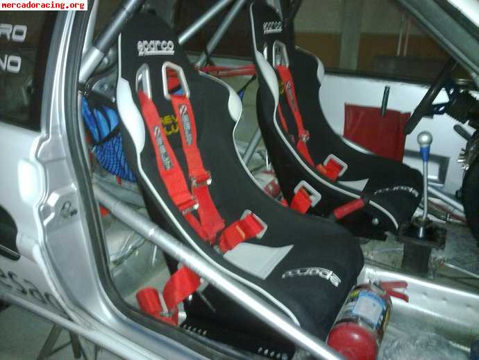 Vendo backet sparco rev plus sin estrenar