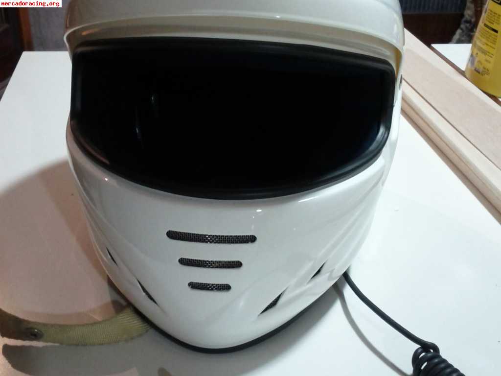 Vendo casco y hans