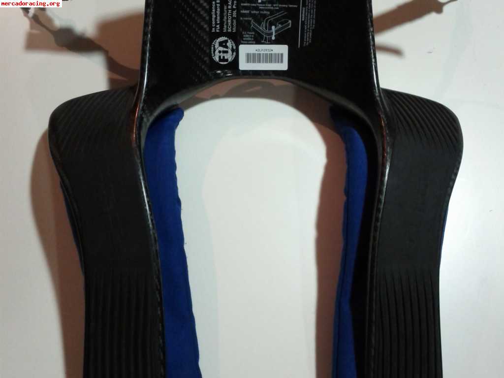 Vendo casco y hans