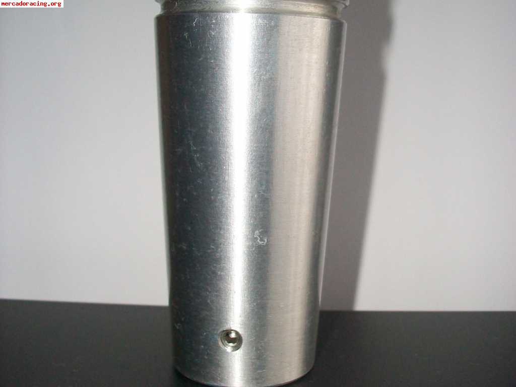 Pomo de aluminio artesanal.