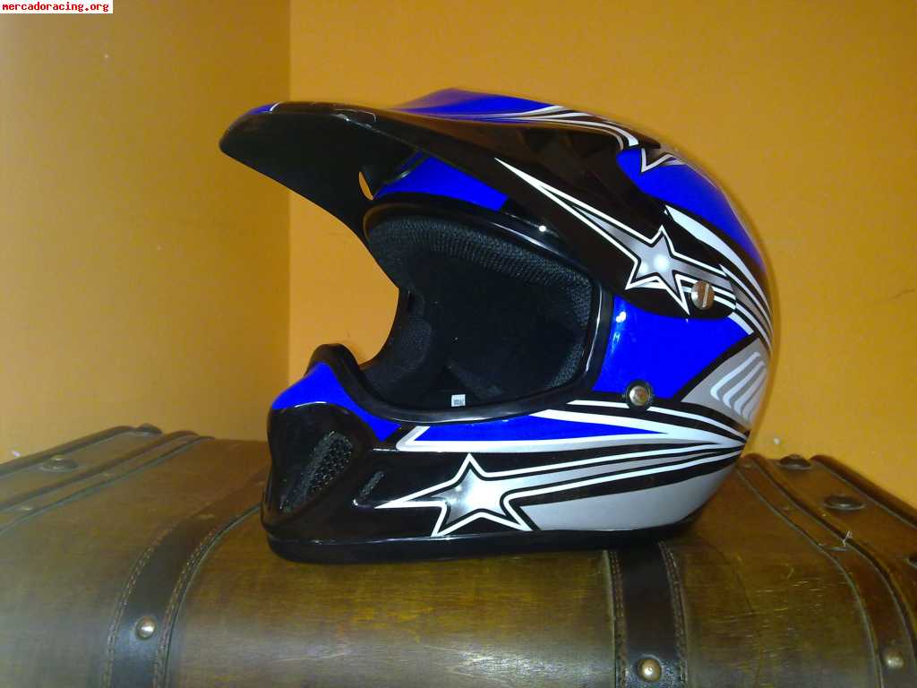 Casco motocros niño