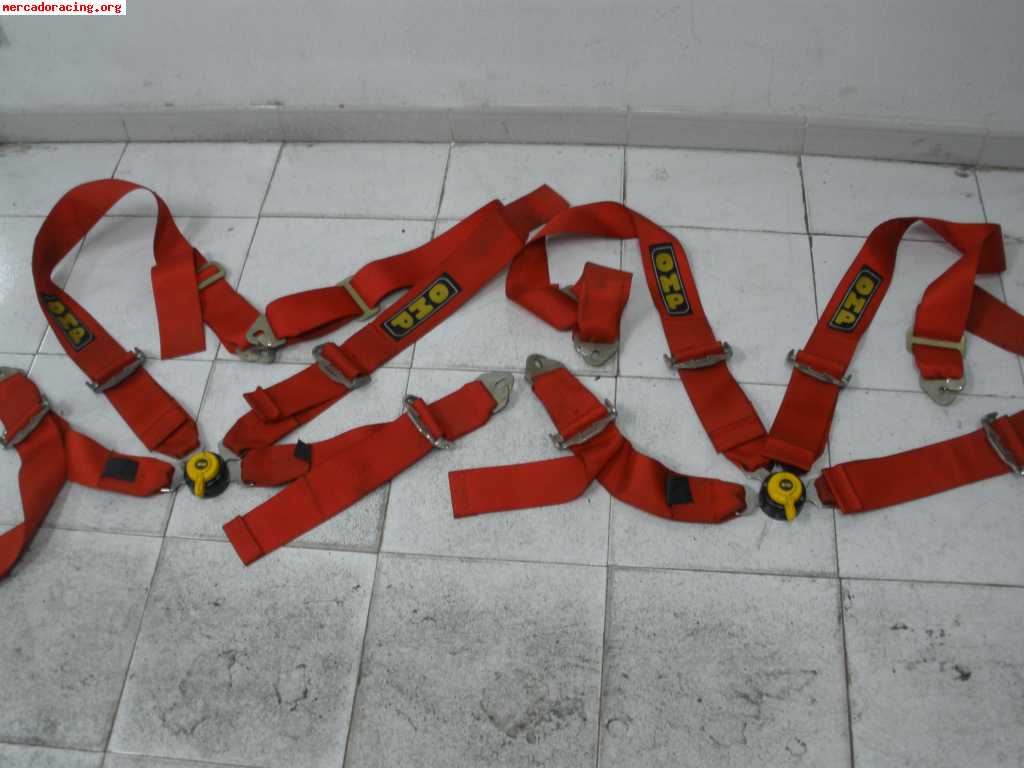 Venta de baquets y arneses caducados 180€