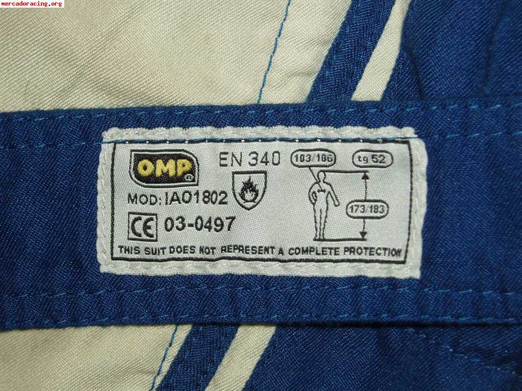 Venta equipación completa omp