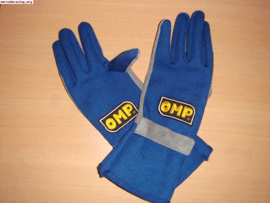 Guantes omp talla m color azul