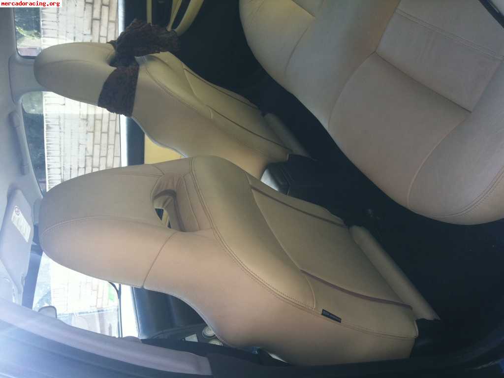 Cambio interior completo impreza wrx 2006 en piel con asient