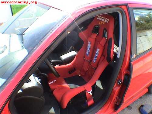 Vendo baquet sparco corsa en rojo