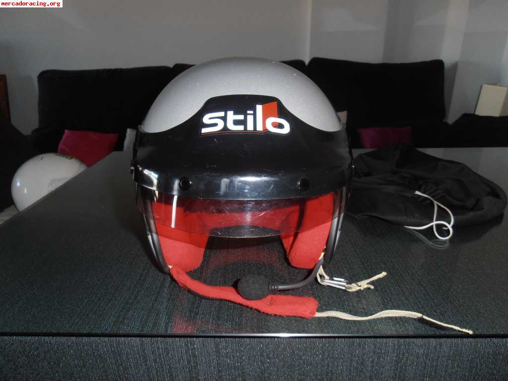 Vendo o cambio casco stylo tropy homologado para hans con in