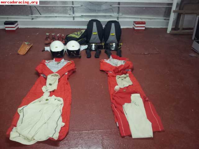 Equipacion completa para rally