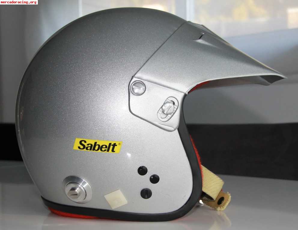 Vendo casco sabelt trophy clip hans 