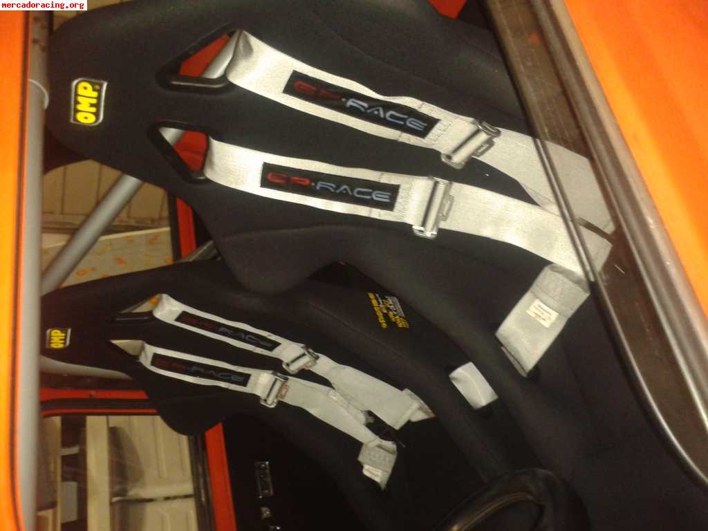 Baquets omp y arneses gpracer 
