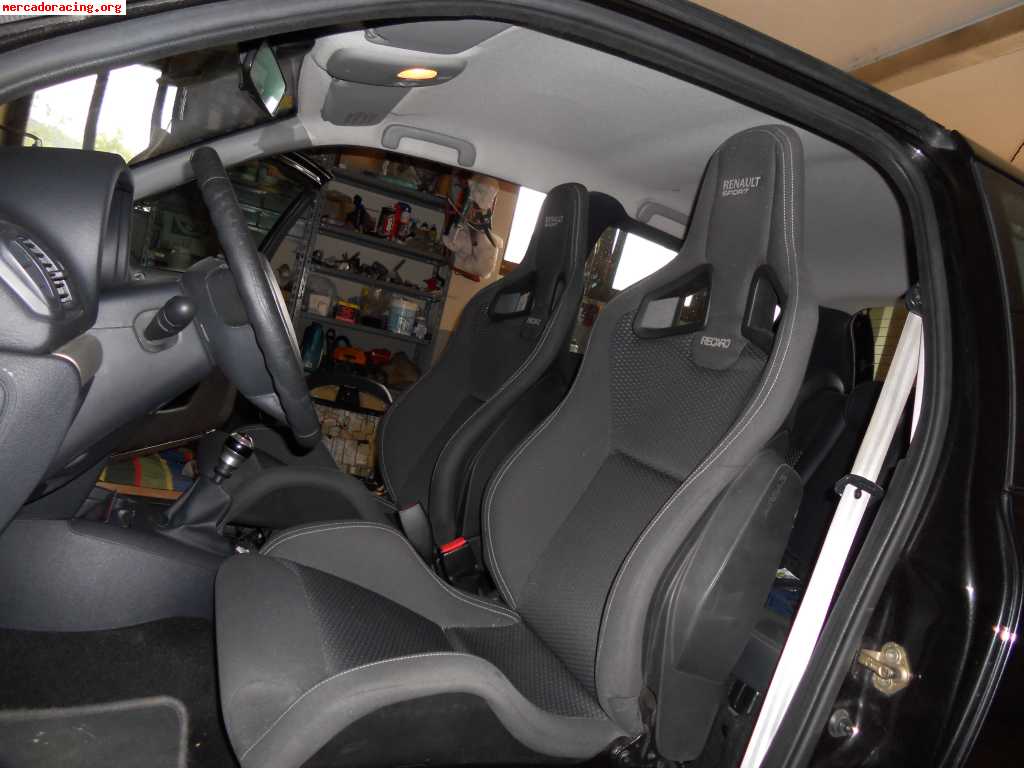 Recaro clio r3 con bases para clio sport 172/182 cv 