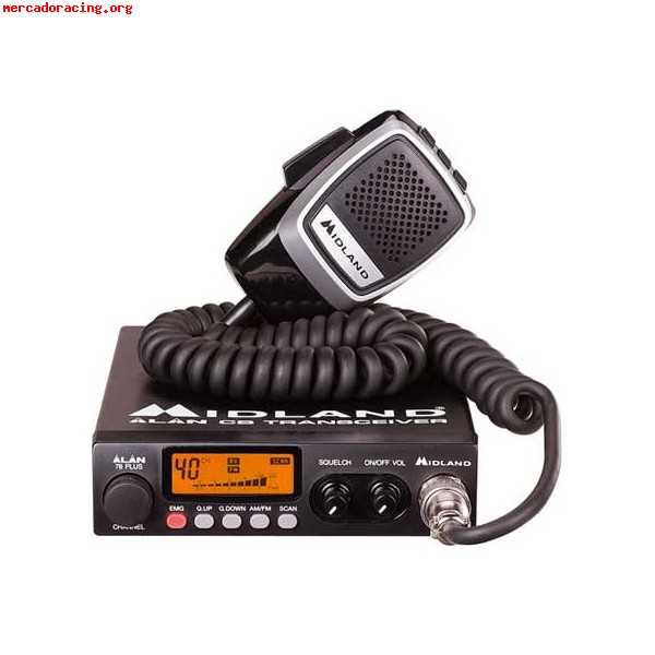 Vendo emisora midland alan 78 plus multi 
